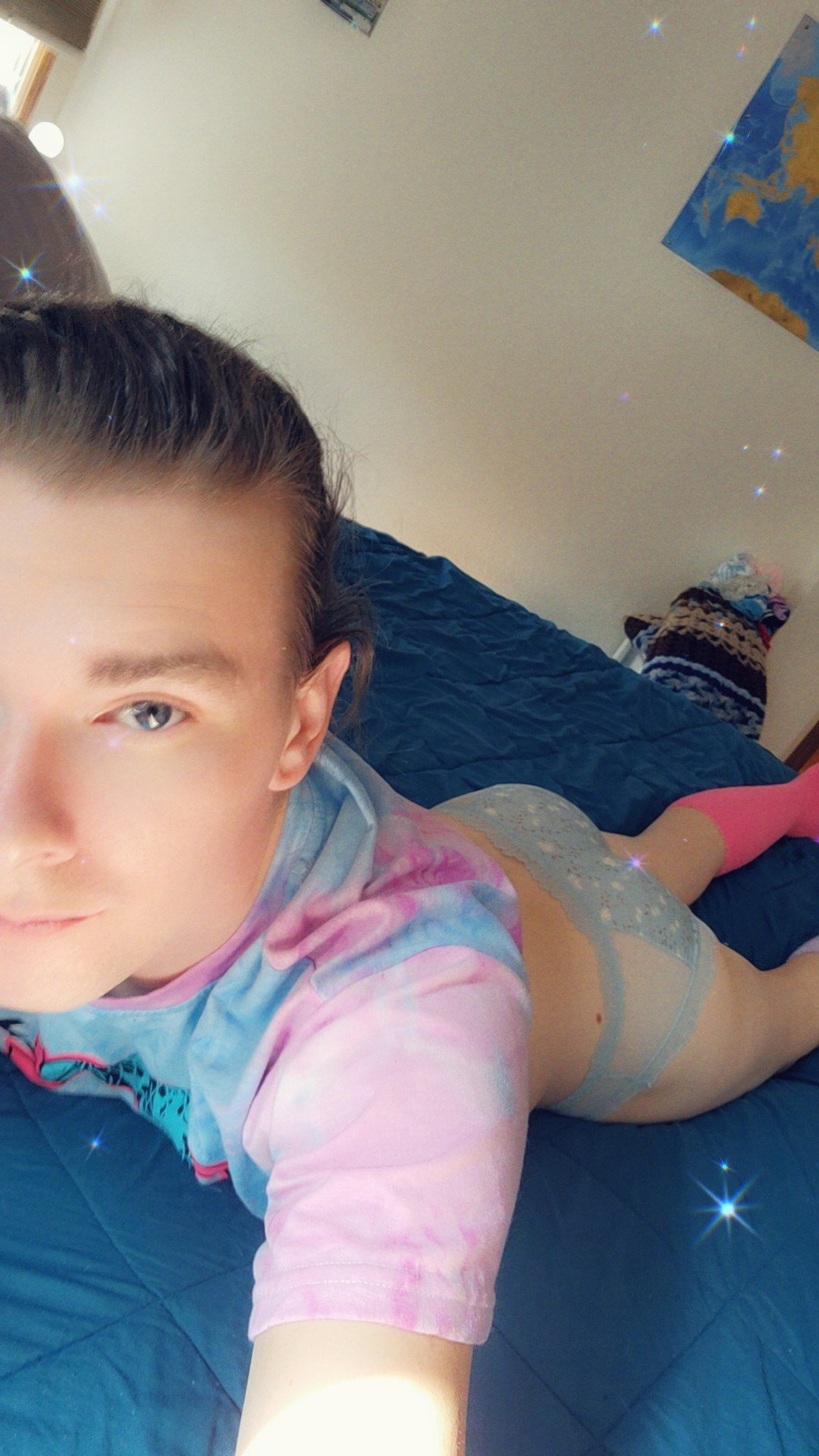 Photo by MinxFinx with the username @MinxFinx, who is a verified user,  April 26, 2024 at 12:30 PM and the text says 'okay okay. I know what you wanna see. First Risque post. Hello, i am Minx Boudoir Finx. i am a 36 yo Femboy thats ageing like wine. I like videogames and clout posting my hindquaters '