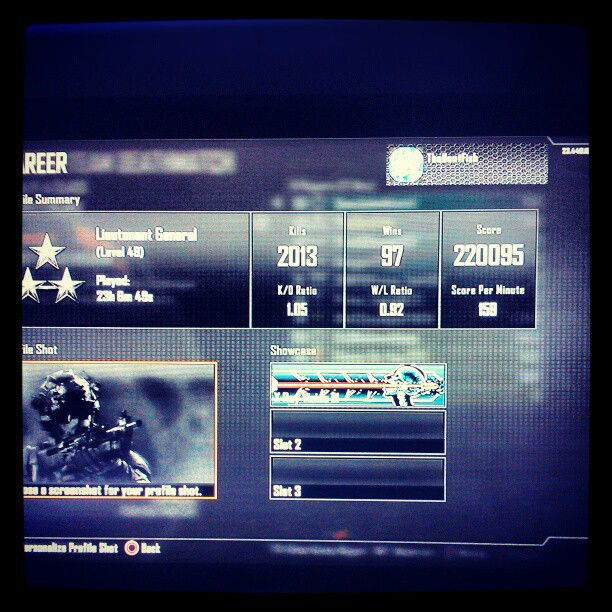 Photo by Nutterbutter with the username @NuttsNButts,  December 17, 2012 at 11:30 PM and the text says '#cod#blackops#black#ops#2'