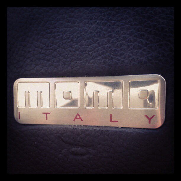 Photo by Nutterbutter with the username @NuttsNButts,  September 28, 2012 at 8:20 PM and the text says '#momo#Italy#cars#sports cars (Taken with Instagram)'