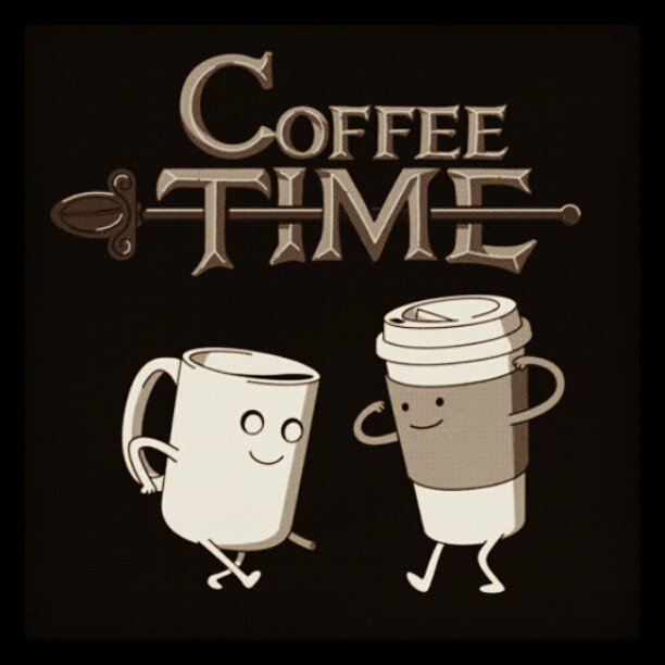 Photo by Nutterbutter with the username @NuttsNButts,  December 2, 2012 at 10:03 PM and the text says '#coffe#time'