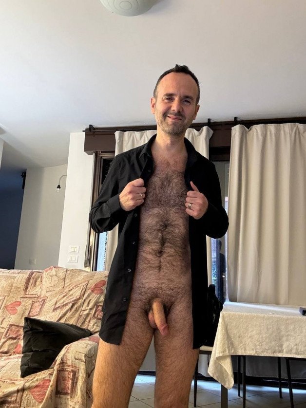 Photo by Acer2212 with the username @acer2212, who is a verified user,  October 30, 2024 at 5:19 PM. The post is about the topic Gay Exhibitionists and the text says 'Good evening mates! Just finished work #gaynudist'