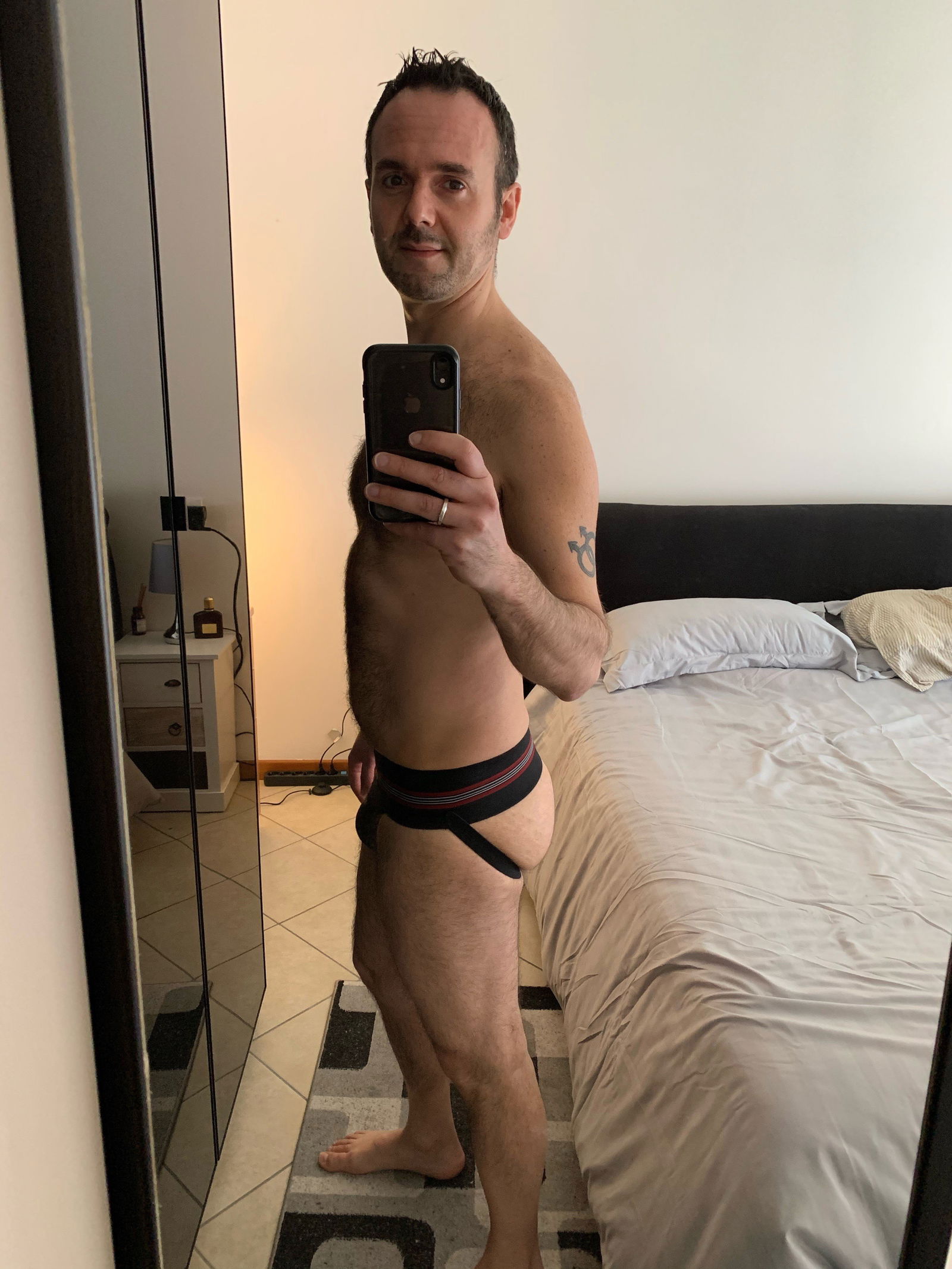 Album by Acer2212 with the username @acer2212, who is a verified user,  July 1, 2024 at 6:32 AM. The post is about the topic Gay Amateur and the text says 'Jockstraps day'