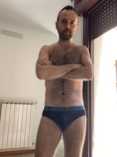 Album by Acer2212 with the username @acer2212, who is a verified user,  September 25, 2024 at 7:16 AM. The post is about the topic Gay Underwear and the text says 'Hairy Wednesday'