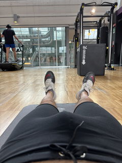 Photo by Acer2212 with the username @acer2212, who is a verified user,  March 10, 2024 at 5:41 PM and the text says 'Nice view at the gym'