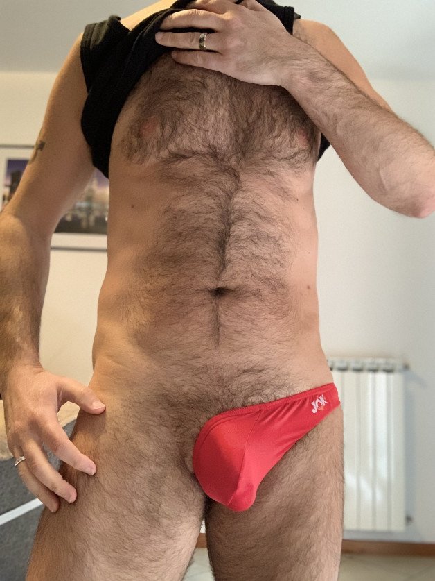 Photo by Acer2212 with the username @acer2212, who is a verified user,  June 4, 2024 at 4:50 AM. The post is about the topic Gay Underwear and the text says 'Morning'