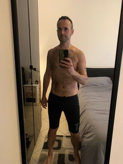 Album by Acer2212 with the username @acer2212, who is a verified user,  March 30, 2024 at 6:06 PM and the text says 'Gym stretchy shorts'