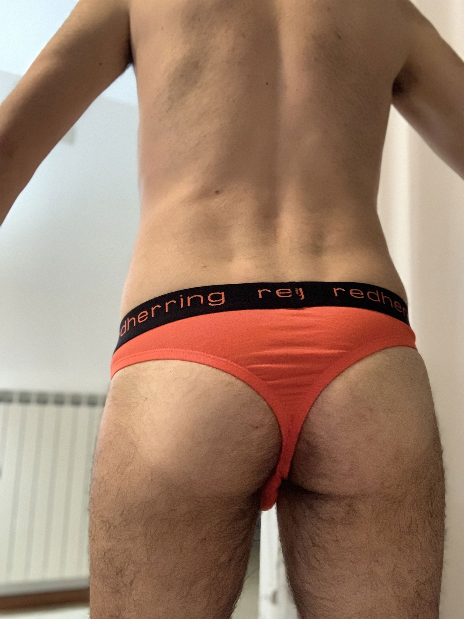 Album by Acer2212 with the username @acer2212, who is a verified user,  October 13, 2024 at 7:41 AM. The post is about the topic Gay Underwear and the text says 'Orange choice'