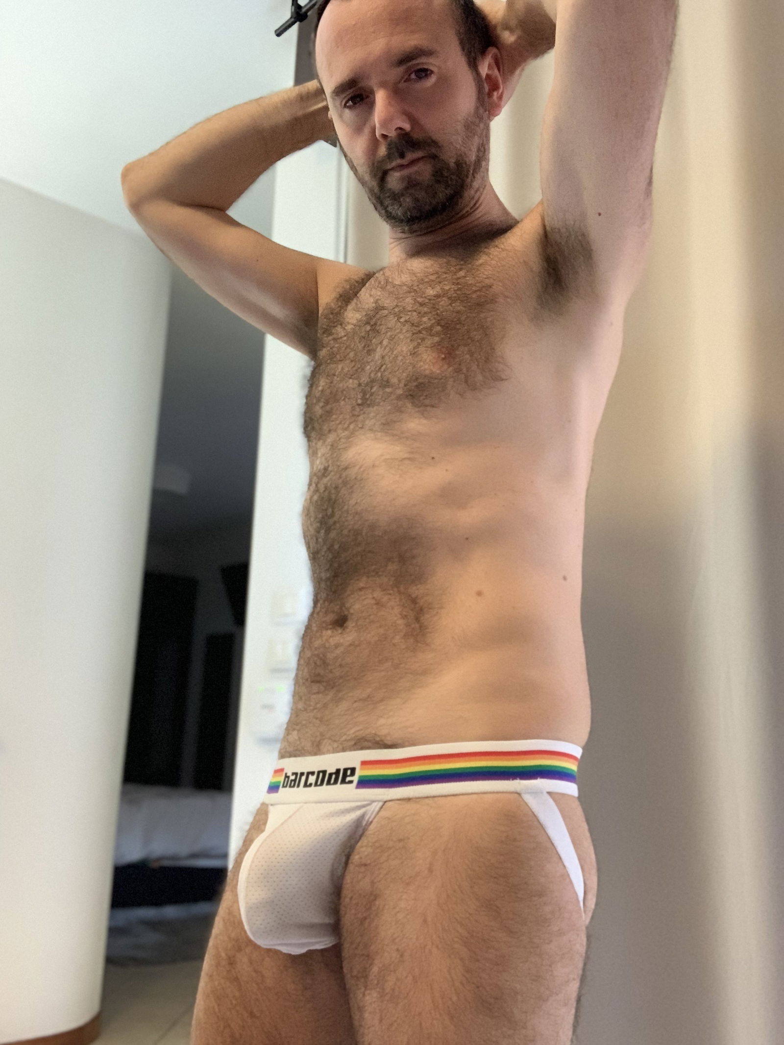 Album by Acer2212 with the username @acer2212, who is a verified user,  November 1, 2024 at 8:47 AM. The post is about the topic Gay Underwear and the text says 'Jockstraps today'