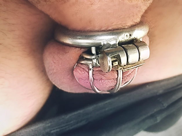 Photo by SissyCherrii with the username @SissyCherrii, who is a verified user,  March 17, 2024 at 9:36 AM and the text says 'SissyCherrii such a TINY clitty sissy fag loser - now with pathetic PERMANENT 24/7 TINY steel chastity to match!! Enjoy being a gurl forever 😂😈😘

#sissy #chastity #caged #clitty #sph #smallpenis #femboi #femboy #humiliation #forcedfeminization #cuckold..'