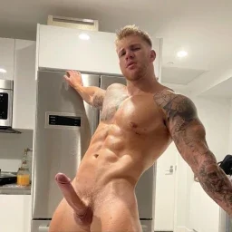 Photo by FilouFitt with the username @FilouFitt, who is a star user,  March 29, 2024 at 1:54 AM. The post is about the topic Gay Amateur and the text says 'If you want to join me in my kitchen, please follow me :)'