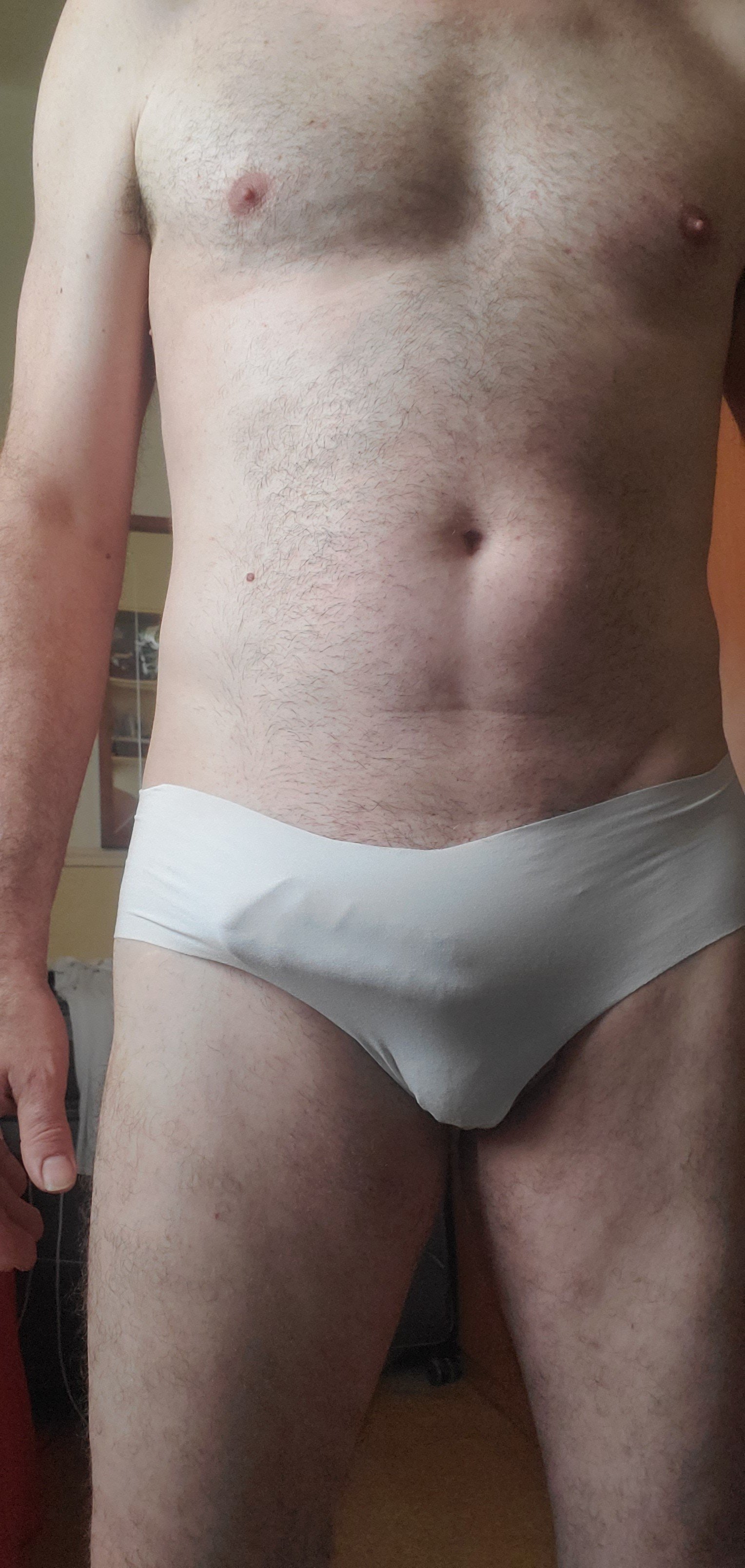 Photo by Herrero123 with the username @Herrero123, who is a verified user,  April 1, 2024 at 9:38 PM. The post is about the topic Panties  for all genders and the text says '#meninpanties'