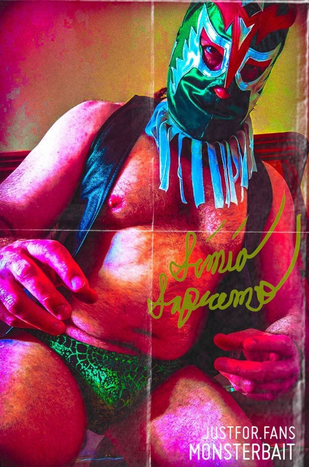 Photo by Monsterbait with the username @Monsterbait, who is a star user,  July 8, 2024 at 4:13 PM. The post is about the topic GayExTumblr and the text says 'Full photo spreads of El Señor Simio Supremo released for all subscribers!

The Simio video colab with @Xavours93 released next month!
However, over the next few weeks comes our big demon collab!'