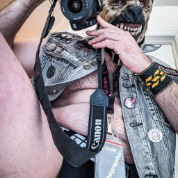 Photo by Monsterbait with the username @Monsterbait, who is a star user,  April 17, 2024 at 5:18 PM. The post is about the topic GayExTumblr and the text says 'The press gnoll has more yeen peen to photograph.
Complete sets are up for our subscribers on our JustForFansSite.
Love love love this Forttroff jock. Perfect for this punk look!'
