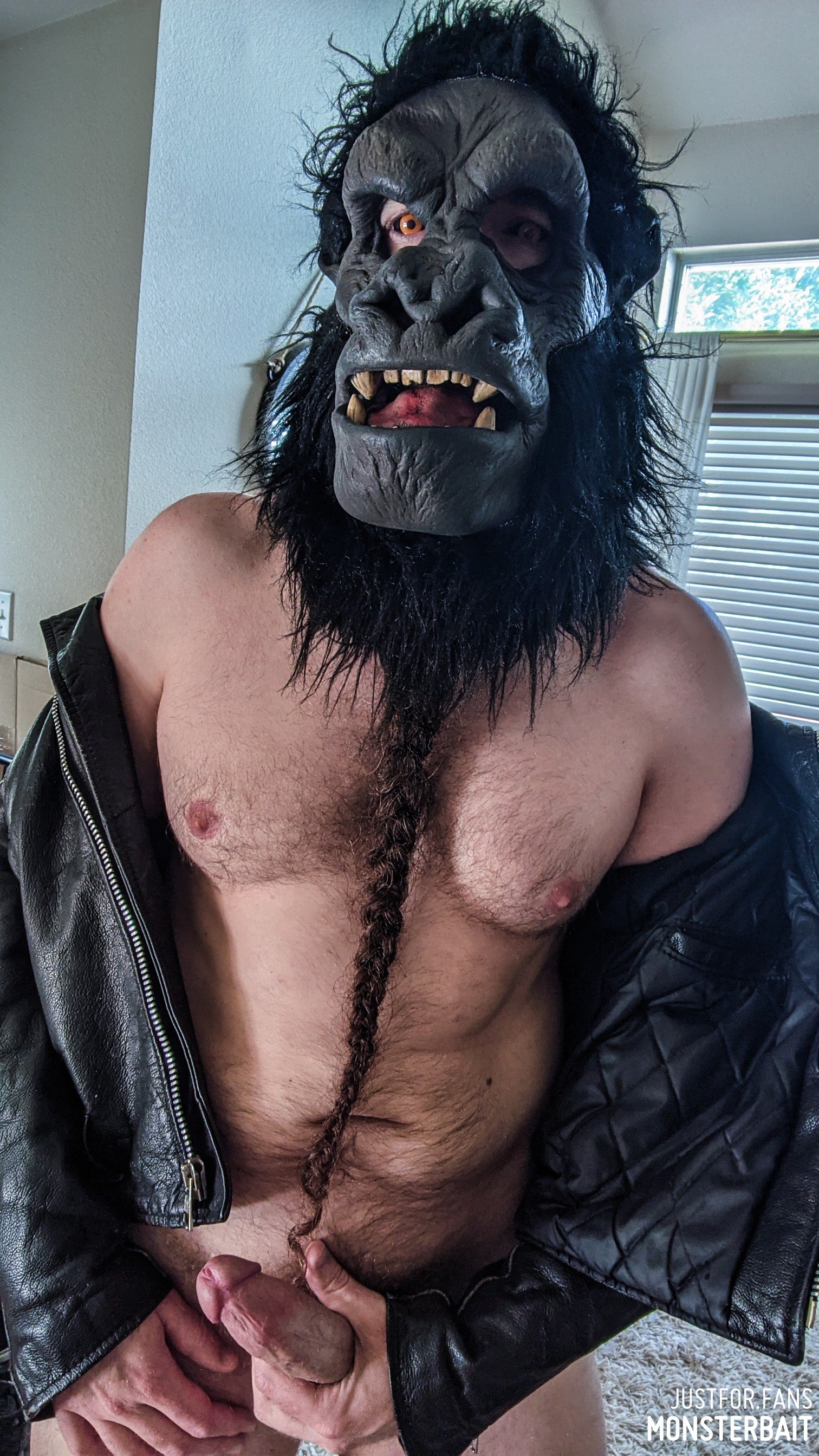 Album by Monsterbait with the username @Monsterbait, who is a star user,  September 25, 2024 at 9:57 AM. The post is about the topic GayExTumblr and the text says 'It&#039;s Gorilla Day and I didn&#039;t put it in my calendar! So, here are a few fun shots over the years!'