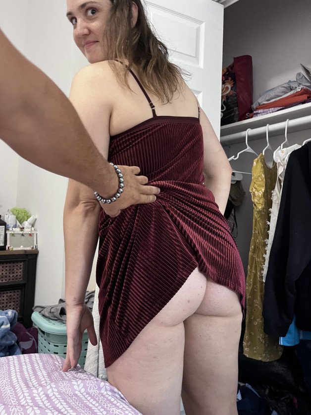 Photo by NickJamesThe2ofAkind with the username @NickJamesThe2ofAkind, who is a verified user,  November 12, 2024 at 10:12 AM. The post is about the topic Upskirt and the text says 'take a peak!'