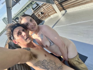 Photo by NickJamesThe2ofAkind with the username @NickJamesThe2ofAkind, who is a verified user,  June 9, 2024 at 3:17 PM. The post is about the topic We are real couples and the text says 'love the view!'