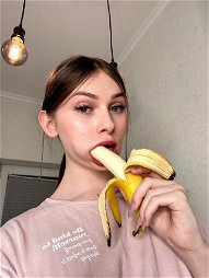 Photo by Mia.ts with the username @Mia.ts, who is a star user,  May 17, 2024 at 5:47 AM. The post is about the topic Beautiful Trans Woman and the text says '🍌'