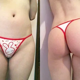 Photo by coffeecalico with the username @coffeecalico, who is a verified user,  April 14, 2024 at 5:23 PM and the text says 'Happy Sunday. I think this is one of the cutest thongs I have ever owned. :D'