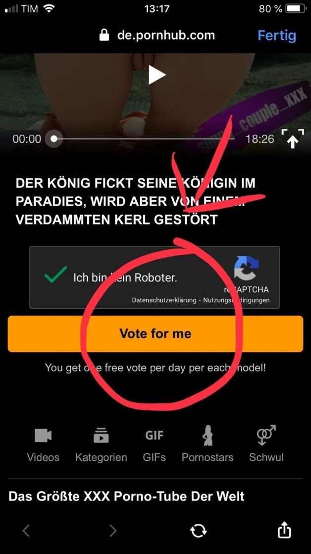 Photo by sunny_couple_xxx with the username @sunny-couple-xxx, who is a verified user,  September 4, 2024 at 11:47 AM. The post is about the topic Pornhub Models and the text says 'We're nominated for the Viewers Choice Contest (September) 🏆
Please click the link & vote for us ❤ ✅..'