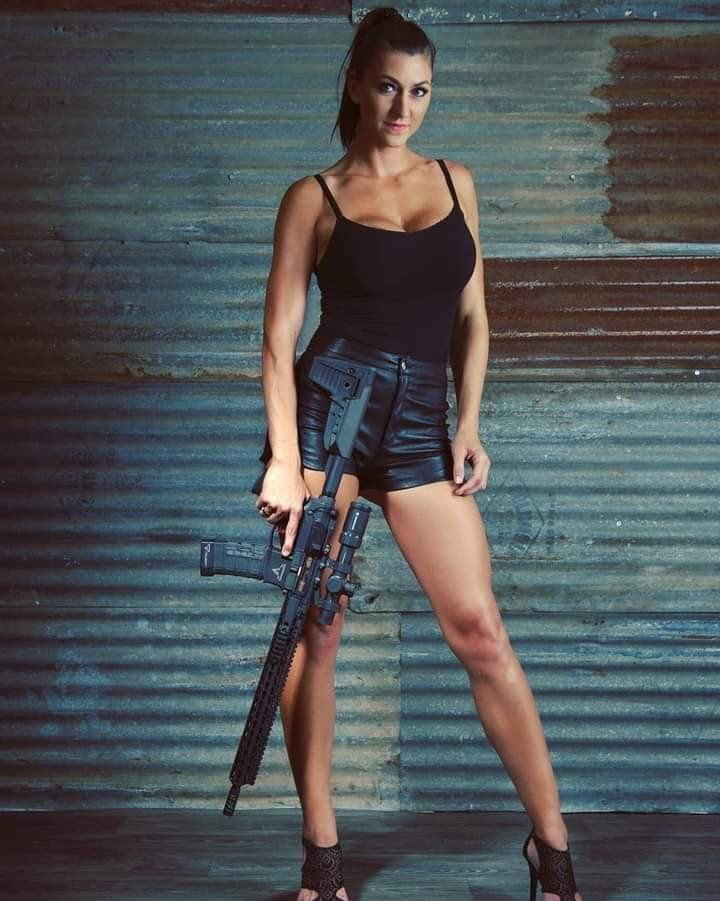 Photo by Xwrap1 with the username @Xwrap1,  December 15, 2021 at 7:17 PM. The post is about the topic Girls and Guns and the text says 'Missy Lynn Tuttle'