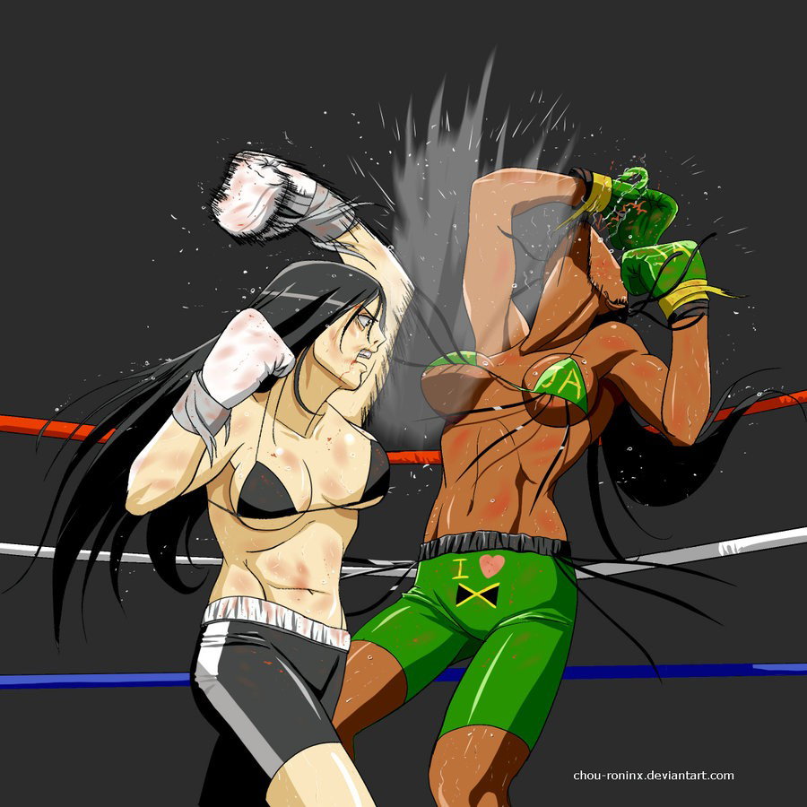 Photo by cssdude with the username @cssdude,  April 23, 2016 at 12:50 AM and the text says 'http://deadpoolthesecond.deviantart.com/, #femaleboxing'