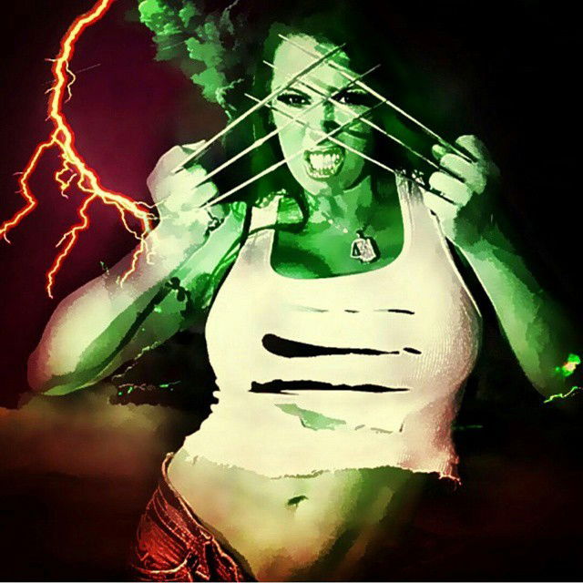 Photo by cssdude with the username @cssdude,  January 4, 2015 at 5:05 PM and the text says 'aprilhunter:

#Awesome fan #art by @blthelunaticfringe . :) #badasss #comic #animation #wolverine #SheHulk #marvelcomics #BOOMstudios #DCcomics #comics #Strong #wrestling #wwe #impactlive #playboy #pinup #aprilhunter #redhead #strongissexy #Fitspo..'