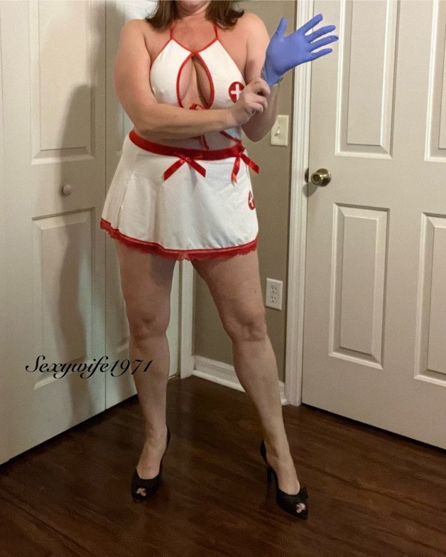 Photo by Sexywife1971 with the username @Sexywife1971, who is a verified user,  September 6, 2024 at 1:31 PM. The post is about the topic MILF and the text says 'Are you ready for your exam?'