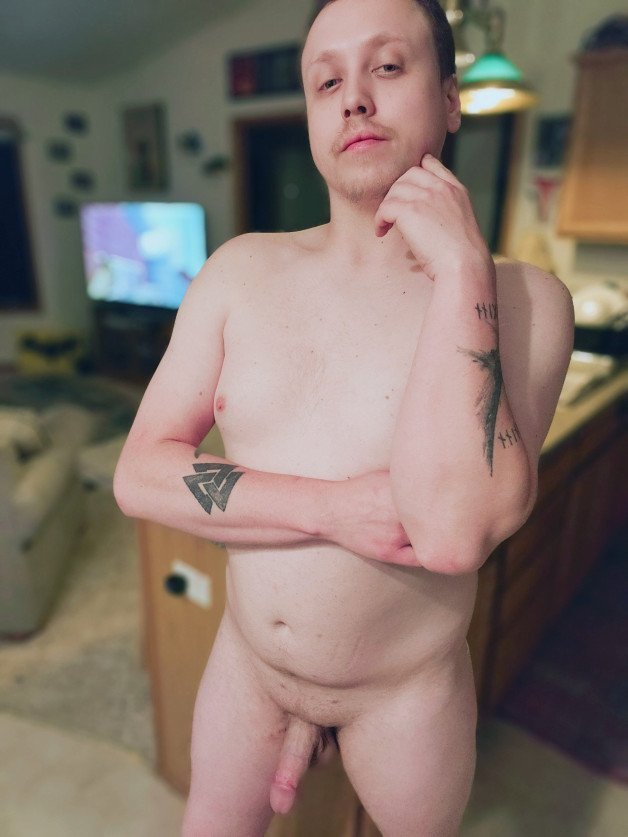 Photo by Danthenudist with the username @Danthenudist, who is a verified user,  May 4, 2024 at 11:52 PM and the text says 'Hanging out in the nude'