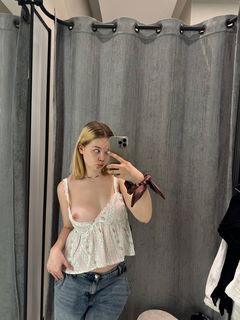 Photo by yummy froggy with the username @Froggy01, who is a star user,  May 5, 2024 at 11:58 PM. The post is about the topic influencersgonewild and the text says 'OMG i am in fitting room more here https://fans.ly/froggggy'