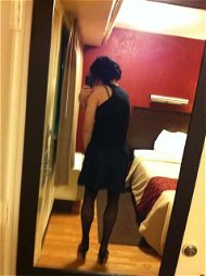 Photo by lurch73 with the username @lurch73,  February 2, 2020 at 10:16 PM. The post is about the topic All things sissy and the text says 'Flashback to superbowl eve 10 years ago. First time I rented a room dressed like a sissy slut and let my asscunt get used by my first real cock '