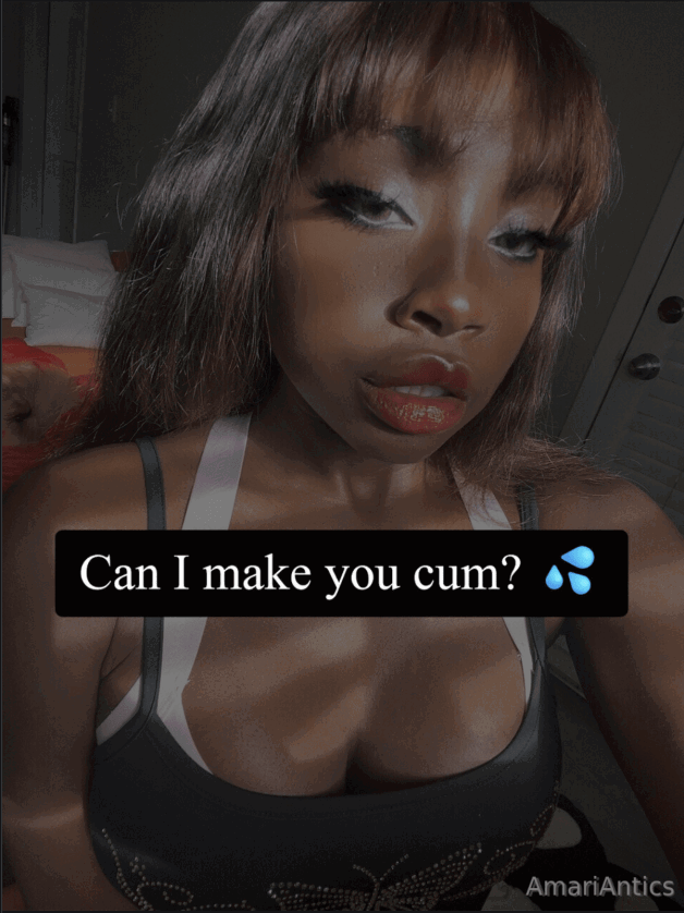 Photo by Amari #1 NAUGHTY ANGEL with the username @amariantics, who is a star user,  September 23, 2024 at 3:25 AM. The post is about the topic SexyFemales and the text says 'Let's get naughty together 😈'