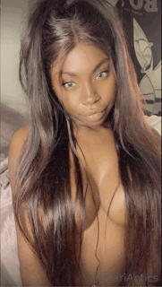 Photo by Amari #1 NAUGHTY ANGEL with the username @amariantics, who is a star user,  June 8, 2024 at 3:05 PM. The post is about the topic Ebony and the text says 'I love it when hyou look into my eyes when we fuck! 💋'