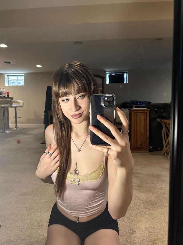 Photo by Stephani with the username @stephmyholes, who is a star user,  May 14, 2024 at 12:02 PM. The post is about the topic Mirror Selfies and the text says 'after party pic..'