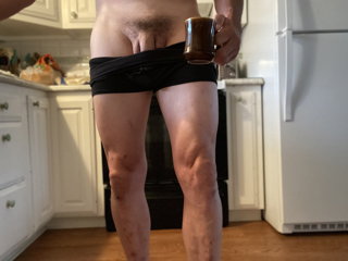 Photo by RKo104 with the username @RKo104,  July 19, 2021 at 11:41 AM. The post is about the topic Amateur Bods, Open to All. and the text says 'First cup of morning coffee'