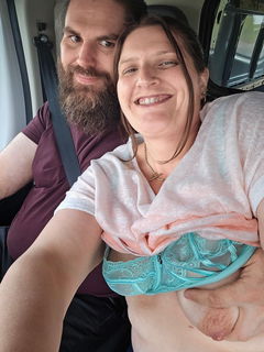 Photo by RavenExposed with the username @RavenExposed, who is a star user,  November 4, 2024 at 11:06 AM. The post is about the topic Kinky Couples and the text says 'Road Trip'