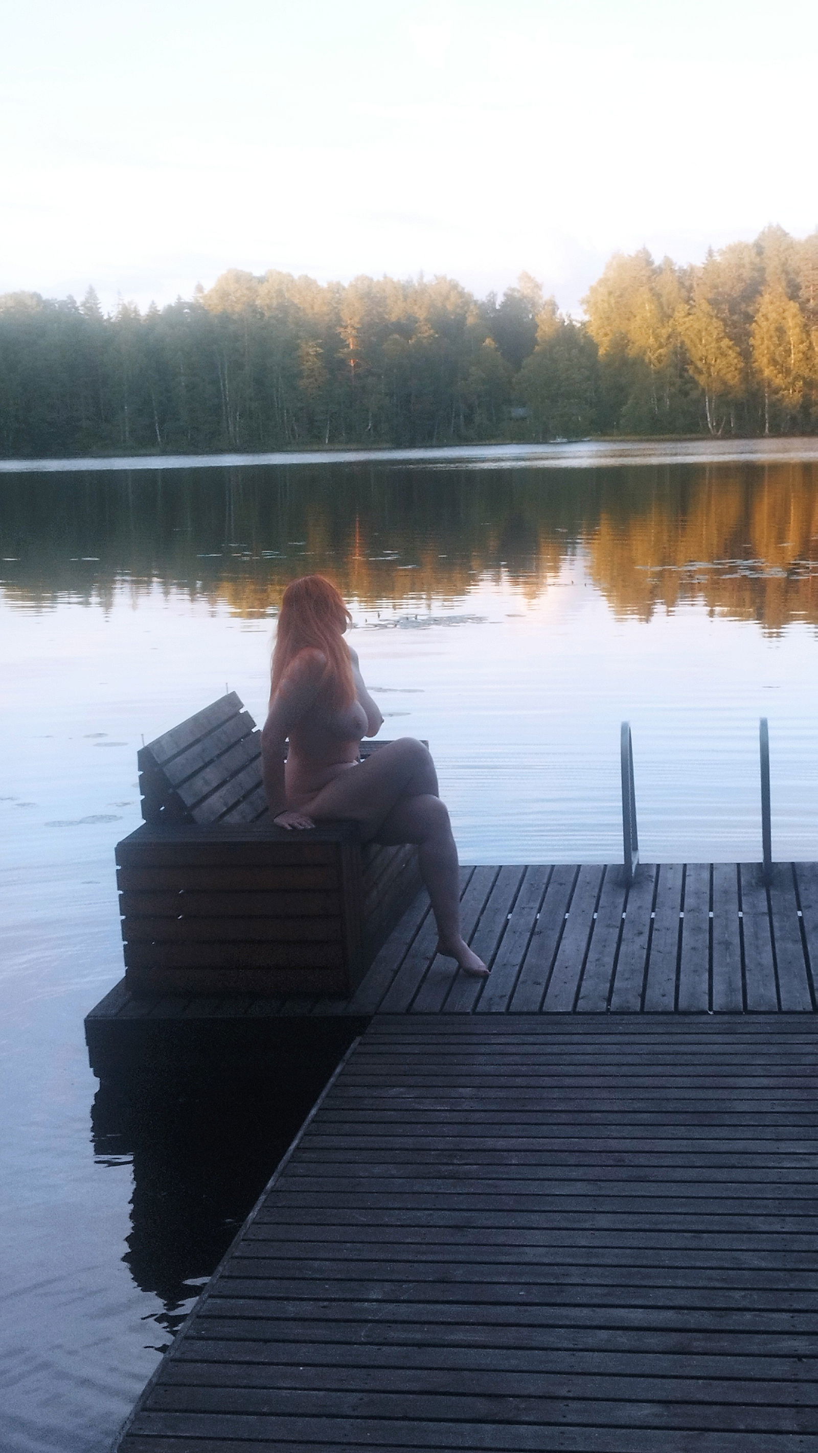 Album by Secretsofapplepie with the username @Secretsofapplepie, who is a star user,  August 20, 2024 at 5:59 PM. The post is about the topic Public and the text says 'me waiting for some stranger to find me and enjoy this finnish Ariel'