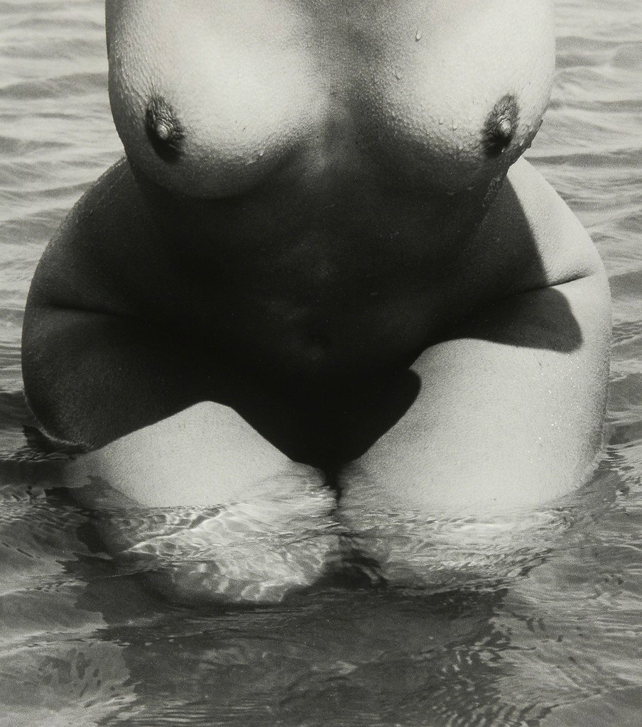 Photo by OneLibertine with the username @OneLibertine,  May 29, 2018 at 12:54 PM and the text says 'the–elusive–muse:




#Lucien Clergue    (via)


Nu de la Plage, Camargue, 1966'