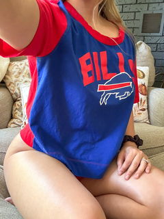 Album by prettyblonde04 with the username @prettyblonde04, who is a verified user,  September 8, 2024 at 3:52 PM. The post is about the topic Amateurs and the text says 'Are you a football fan? 
#buffalobills'