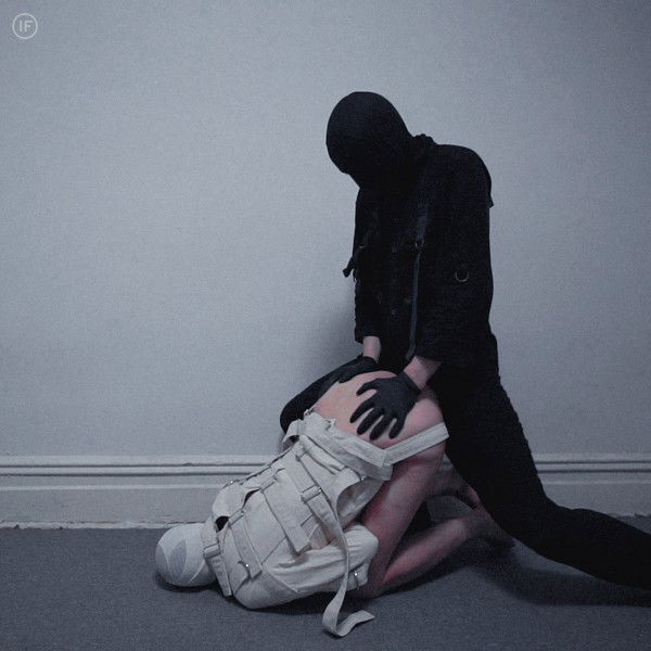 Photo by ghouldom with the username @ghouldom,  July 1, 2018 at 7:38 PM and the text says 'insideflesh:soft floor (straitjacket by StraitJacketShop.com)'