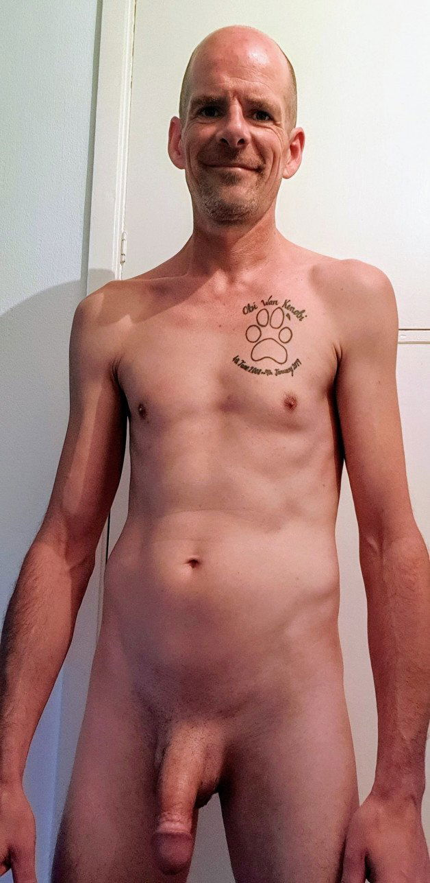 Photo by JediObi1 with the username @JediObi1, who is a verified user,  June 12, 2024 at 11:34 PM and the text says '#dick #cock #amateur #amateurs #shaved #circumcised #nsfw #tattoo #hellosharesome'