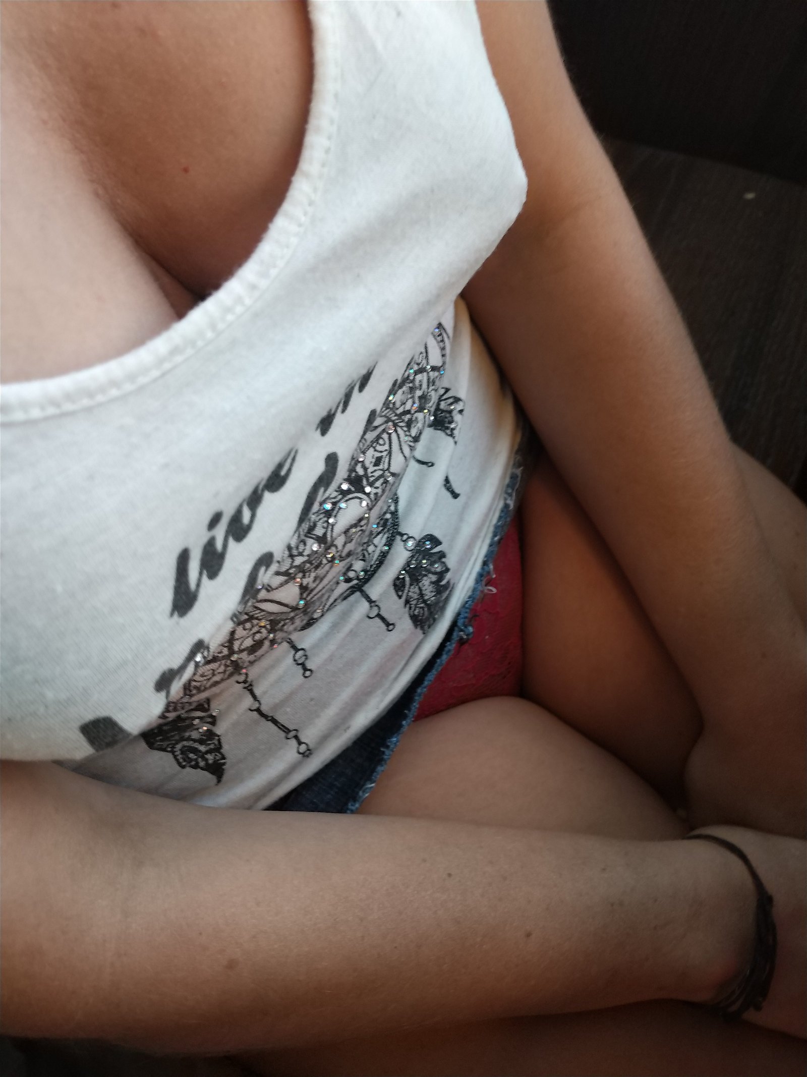 Photo by Lookingfor39 with the username @Lookingfor39,  May 23, 2019 at 2:38 AM. The post is about the topic Panties & Upskirt and the text says 'From dinner tonight 😋
Babygurl 😍 😘'