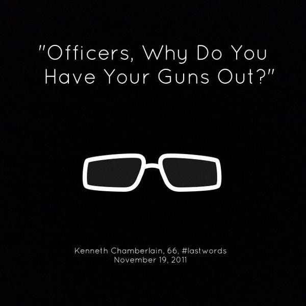 Photo by leviathan0999 with the username @leviathan0999,  September 2, 2014 at 6:42 PM and the text says 'micdotcom:

Potent minimalist art sends a strong message about police and vigilante brutality in America

Journalist and artist Shirin Barghi has created a gripping, thought-provoking series of graphics that not only examines racial prejudice in today’s..'