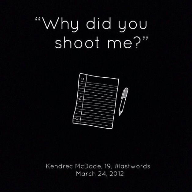 Photo by leviathan0999 with the username @leviathan0999,  September 2, 2014 at 6:42 PM and the text says 'micdotcom:

Potent minimalist art sends a strong message about police and vigilante brutality in America

Journalist and artist Shirin Barghi has created a gripping, thought-provoking series of graphics that not only examines racial prejudice in today’s..'