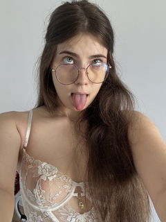 Photo by chloecutie with the username @chloecutie, who is a star user,  September 13, 2024 at 9:28 AM. The post is about the topic ahegao and the text says 'wake up, ahegao, repeat 🔄'