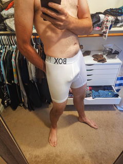 Photo by UnderwearBoy with the username @Codylamar19, who is a verified user,  July 22, 2024 at 11:13 PM. The post is about the topic Gay Underwear and the text says 'feeling a little excited can anyone give me a hand'