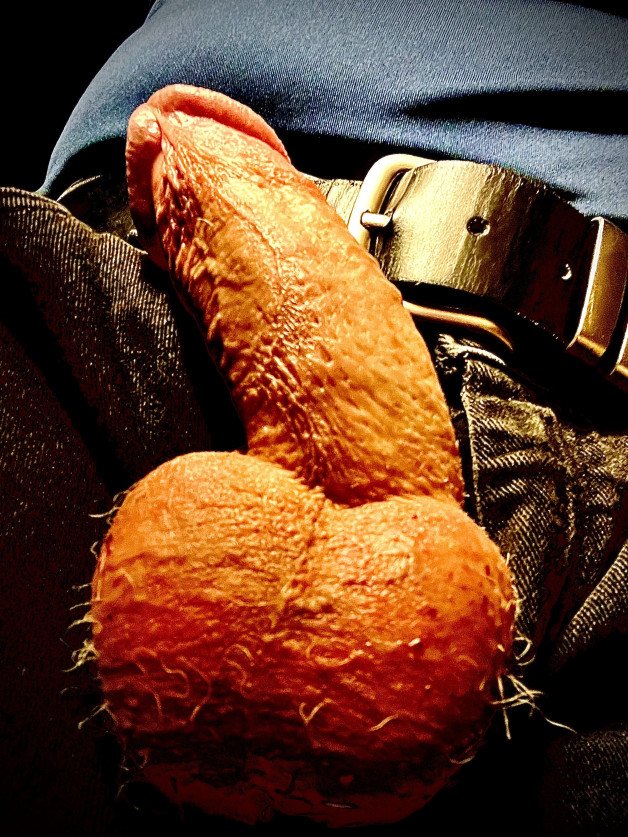 Photo by Kontol2 with the username @Kontol2, who is a verified user,  October 6, 2024 at 12:34 PM. The post is about the topic Cocks in Jeans and the text says '#cock #balls #jeans'