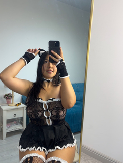 Photo by rennakamura with the username @rennakamura, who is a star user,  August 24, 2024 at 10:56 PM and the text says 'Your maid is a little horny ;)'