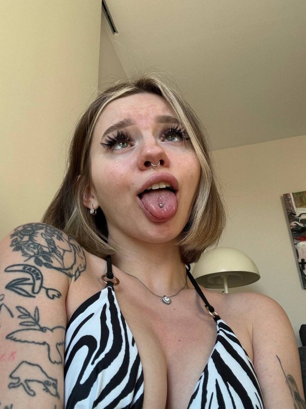 Photo by yourkrista with the username @yourkrista, who is a star user,  September 12, 2024 at 9:18 PM. The post is about the topic ahegao and the text says 'If you're into petite, tight, and fuckable, then you've found your match'