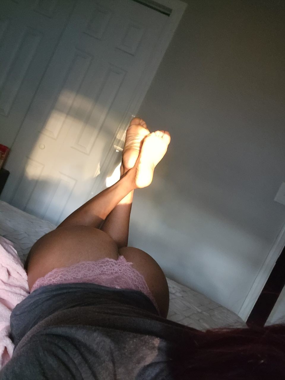 Album by Fireamaya with the username @Fireamaya, who is a star user,  September 10, 2024 at 10:52 AM. The post is about the topic Black Beauties and the text says 'Which angle is my best asset?'