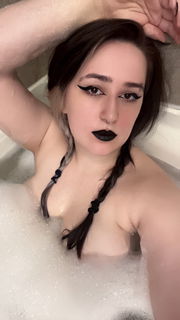 Photo by mirandaxdarling with the username @mirandaxdarling, who is a star user,  September 18, 2024 at 1:59 PM. The post is about the topic Goth Girls and the text says 'this is going to do wonders for my art'